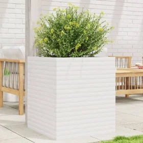 Jardinera madera maciza de pino blanco 60x60x68,5 cm de vidaXL, Maceteros y jardineras - Ref: Foro24-3282470, Precio: 200,69 ...