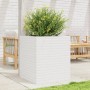 Jardinera madera maciza de pino blanco 60x60x68,5 cm de vidaXL, Maceteros y jardineras - Ref: Foro24-3282470, Precio: 203,86 ...