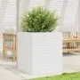 Jardinera madera maciza de pino blanco 60x60x68,5 cm de vidaXL, Maceteros y jardineras - Ref: Foro24-3282470, Precio: 200,69 ...