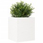 Jardinera madera maciza de pino blanco 60x60x68,5 cm de vidaXL, Maceteros y jardineras - Ref: Foro24-3282470, Precio: 203,86 ...