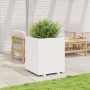 Jardinera madera maciza de pino blanco 60x60x72,5 cm de vidaXL, Maceteros y jardineras - Ref: Foro24-3282580, Precio: 223,67 ...