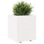 Jardinera madera maciza de pino blanco 60x60x72,5 cm de vidaXL, Maceteros y jardineras - Ref: Foro24-3282580, Precio: 223,67 ...
