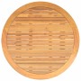 Mesa de jardín superficie de madera ratán PE gris Ø110x71 cm de vidaXL, Mesas de jardín - Ref: Foro24-368626, Precio: 157,06 ...