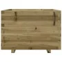 Jardinera madera de pino impregnada 70x70x49,5 cm de vidaXL, Maceteros y jardineras - Ref: Foro24-3282528, Precio: 164,68 €, ...