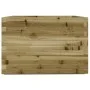 Jardinera madera de pino impregnada 70x70x49,5 cm de vidaXL, Maceteros y jardineras - Ref: Foro24-3282528, Precio: 164,68 €, ...