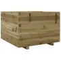 Jardinera madera de pino impregnada 70x70x49,5 cm de vidaXL, Maceteros y jardineras - Ref: Foro24-3282528, Precio: 164,68 €, ...