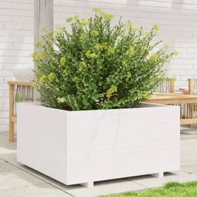 Jardinera madera maciza de pino blanco 90x90x49,5 cm de vidaXL, Maceteros y jardineras - Ref: Foro24-3282535, Precio: 236,25 ...
