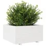 Jardinera madera maciza de pino blanco 90x90x49,5 cm de vidaXL, Maceteros y jardineras - Ref: Foro24-3282535, Precio: 236,25 ...