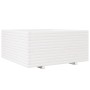 Jardinera madera maciza de pino blanco 100x100x49,5 cm de vidaXL, Maceteros y jardineras - Ref: Foro24-3282540, Precio: 269,0...