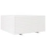 Jardinera madera maciza de pino blanco 100x100x49,5 cm de vidaXL, Maceteros y jardineras - Ref: Foro24-3282540, Precio: 265,5...
