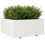 Jardinera madera maciza de pino blanco 100x100x49,5 cm de vidaXL, Maceteros y jardineras - Ref: Foro24-3282540, Precio: 269,0...