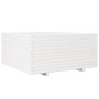 Jardinera madera maciza de pino blanco 100x100x49,5 cm de vidaXL, Maceteros y jardineras - Ref: Foro24-3282540, Precio: 269,0...