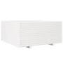 Jardinera madera maciza de pino blanco 100x100x49,5 cm de vidaXL, Maceteros y jardineras - Ref: Foro24-3282540, Precio: 265,5...