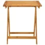 Juego de bistro de 3 piezas polipropileno y madera maciza gris de vidaXL, Conjuntos de jardín - Ref: Foro24-3281878, Precio: ...