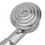 Grifo de bañera 2 mandos + desviador y alcachofa cromado retro de vidaXL, Grifos de bañera - Ref: Foro24-146491, Precio: 134,...