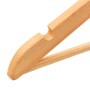 Juego de perchas para ropa 50 uds antideslizantes madera dura de vidaXL, Perchas - Ref: Foro24-289912, Precio: 65,74 €, Descu...