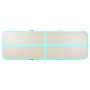 Esterilla inflable de gimnasia y bomba 800x100x10 cm PVC verde de vidaXL, Esteras para pilates y yoga - Ref: Foro24-91929, Pr...