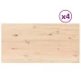 Rechteckiger Tischplatte aus Kiefernholz, 4 Stück, 100x50x2,5 cm. von vidaXL, Tischplatten - Ref: Foro24-847436, Preis: 124,3...