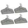 Juego de perchas ropa 100 uds antideslizantes terciopelo gris de vidaXL, Perchas - Ref: Foro24-289919, Precio: 61,63 €, Descu...