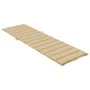 Cojín para tumbona tela beige melange 200x50x4 cm de vidaXL, Cojines para sillas y sofás - Ref: Foro24-4002501, Precio: 39,64...