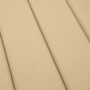 Cojín para tumbona tela beige melange 200x50x4 cm de vidaXL, Cojines para sillas y sofás - Ref: Foro24-4002501, Precio: 44,32...