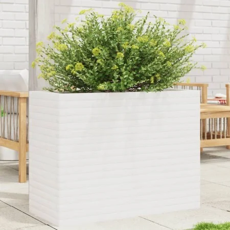 Jardinera madera maciza de pino blanco 90x40x68,5 cm de vidaXL, Maceteros y jardineras - Ref: Foro24-3282490, Precio: 216,98 ...