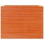 Jardinera madera maciza de pino marrón cera 90x60x68,5 cm de vidaXL, Maceteros y jardineras - Ref: Foro24-3282501, Precio: 25...