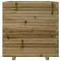 Jardinera madera de pino impregnada 70x70x72,5 cm de vidaXL, Maceteros y jardineras - Ref: Foro24-3282588, Precio: 229,91 €, ...