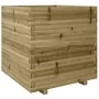 Jardinera madera de pino impregnada 70x70x72,5 cm de vidaXL, Maceteros y jardineras - Ref: Foro24-3282588, Precio: 229,91 €, ...