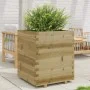 Jardinera madera de pino impregnada 60x60x72,5 cm de vidaXL, Maceteros y jardineras - Ref: Foro24-3282583, Precio: 197,76 €, ...