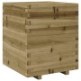 Jardinera madera de pino impregnada 60x60x72,5 cm de vidaXL, Maceteros y jardineras - Ref: Foro24-3282583, Precio: 200,48 €, ...