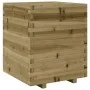 Jardinera madera de pino impregnada 60x60x72,5 cm de vidaXL, Maceteros y jardineras - Ref: Foro24-3282583, Precio: 197,76 €, ...