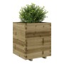 Jardinera madera de pino impregnada 60x60x72,5 cm de vidaXL, Maceteros y jardineras - Ref: Foro24-3282583, Precio: 200,48 €, ...