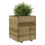 Jardinera madera de pino impregnada 60x60x72,5 cm de vidaXL, Maceteros y jardineras - Ref: Foro24-3282583, Precio: 197,76 €, ...