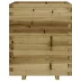 Jardinera madera de pino impregnada 60x60x72,5 cm de vidaXL, Maceteros y jardineras - Ref: Foro24-3282583, Precio: 197,76 €, ...