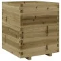Jardinera madera de pino impregnada 60x60x72,5 cm de vidaXL, Maceteros y jardineras - Ref: Foro24-3282583, Precio: 197,76 €, ...