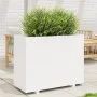 Jardinera madera maciza de pino blanco 90x40x72,5 cm de vidaXL, Maceteros y jardineras - Ref: Foro24-3282595, Precio: 236,72 ...