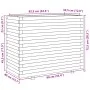 Jardinera madera maciza de pino blanco 90x40x72,5 cm de vidaXL, Maceteros y jardineras - Ref: Foro24-3282595, Precio: 236,72 ...