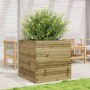 Jardinera de madera de pino impregnada 70x70x68,5 cm de vidaXL, Maceteros y jardineras - Ref: Foro24-3282478, Precio: 210,94 ...