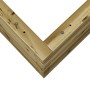 Jardinera de madera de pino impregnada 70x70x68,5 cm de vidaXL, Maceteros y jardineras - Ref: Foro24-3282478, Precio: 210,94 ...