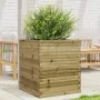 Jardinera de madera de pino impregnada 60x60x68,5 cm de vidaXL, Maceteros y jardineras - Ref: Foro24-3282473, Precio: 180,28 ...
