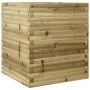 Jardinera de madera de pino impregnada 60x60x68,5 cm de vidaXL, Maceteros y jardineras - Ref: Foro24-3282473, Precio: 180,28 ...