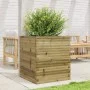Jardinera de madera de pino impregnada 60x60x68,5 cm de vidaXL, Maceteros y jardineras - Ref: Foro24-3282473, Precio: 180,28 ...