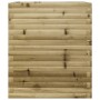 Jardinera de madera de pino impregnada 60x60x68,5 cm de vidaXL, Maceteros y jardineras - Ref: Foro24-3282473, Precio: 182,79 ...
