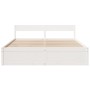 Estructura de cama cajones madera maciza pino blanco 180x200 cm de vidaXL, Camas y somieres - Ref: Foro24-3282340, Precio: 33...