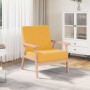 Sillón de tela amarillo en Sillones | Comprar online en Foru.es