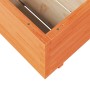 Jardinera madera maciza de pino marrón cera 70x70x49,5 cm de vidaXL, Maceteros y jardineras - Ref: Foro24-3282526, Precio: 18...