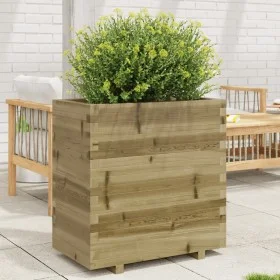 Jardinera madera de pino impregnada 70x40x72,5 cm de vidaXL, Maceteros y jardineras - Ref: Foro24-3282593, Precio: 180,82 €, ...