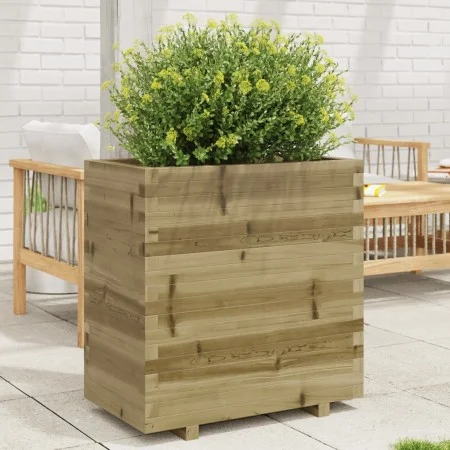 Jardinera madera de pino impregnada 70x40x72,5 cm de vidaXL, Maceteros y jardineras - Ref: Foro24-3282593, Precio: 180,82 €, ...