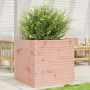 Jardinera de madera maciza de abeto Douglas 70x70x68,5 cm de vidaXL, Maceteros y jardineras - Ref: Foro24-3282477, Precio: 20...